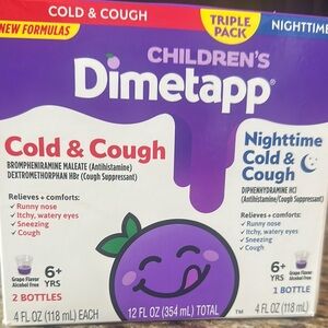 Children's Dimetapp Cold & Cough Triple Pack